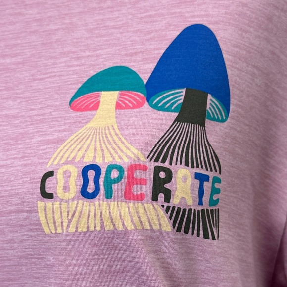 Patagonia Capilene Cool Daily Graphic Lavender Long Sleeve Women's Top - Picture 4 of 12